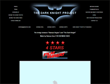 Tablet Screenshot of darkknightproject.com
